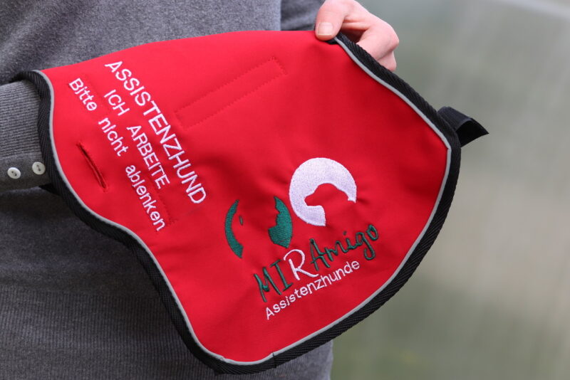 Einen assistenzhund bei der arbeit sollte man nicht ansprechen