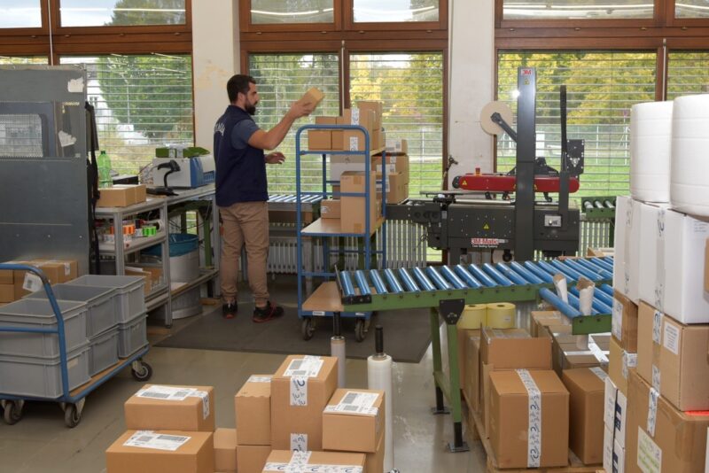 Dechra Lager Aulendorf Oktober 2020 PSS Station Kundenversand