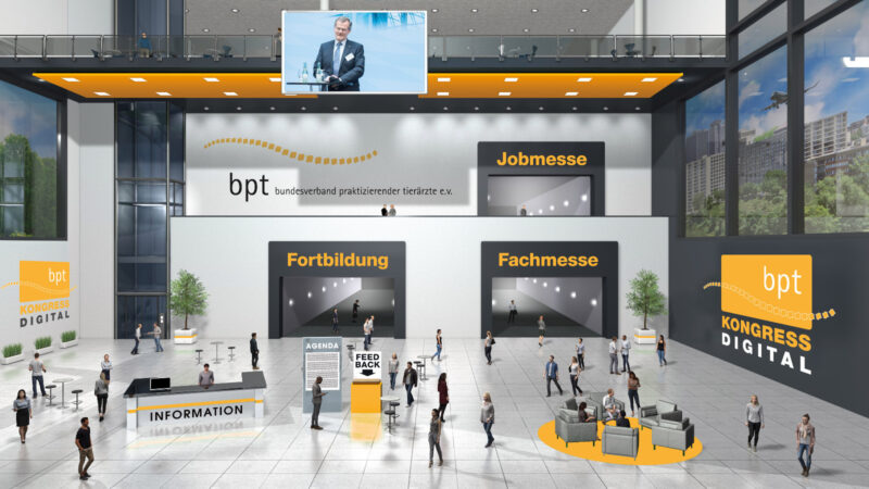 Bpt Kongress DIGITAL Foyer